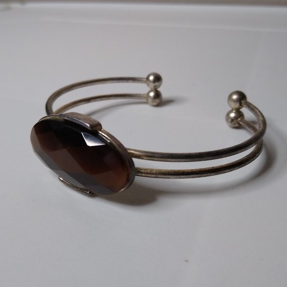 Vintage Metal Open Bangle - Picture 1 of 14